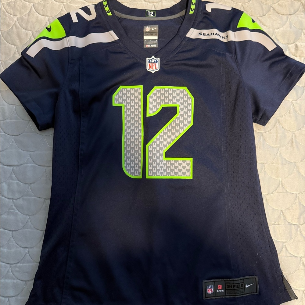 Nike NFL Seattle Seahawks #12 Fan On Field Jersey Size M